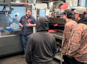 Explorers learning about Precision Machining